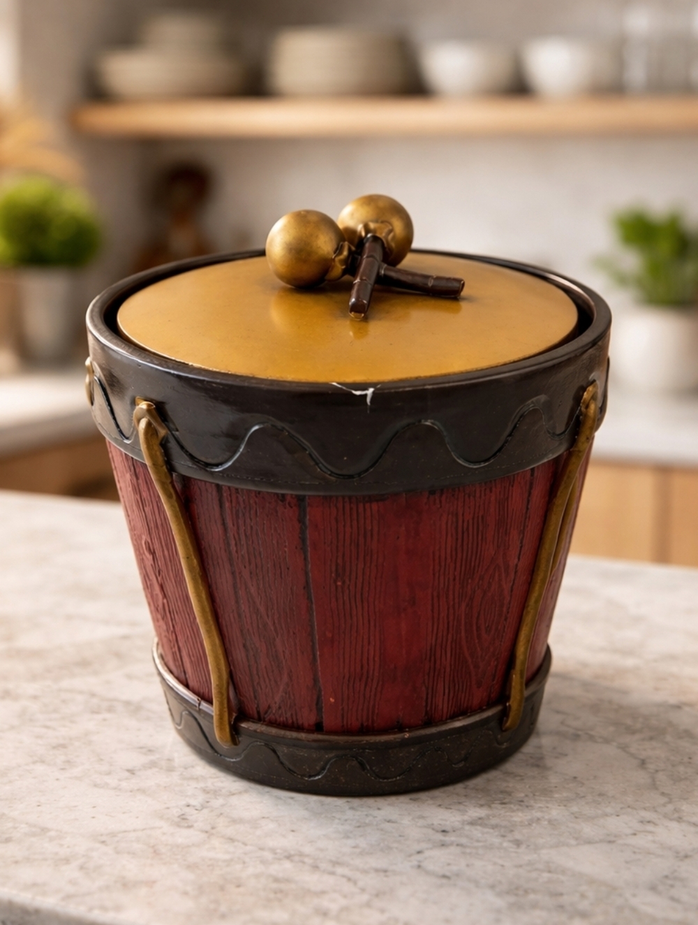 𝟓𝟎'𝐬/𝟔𝟎'𝐬 𝐄𝐚𝐠𝐥𝐞 𝐔𝐧𝐢𝐨𝐧 𝐔𝐒𝐀 𝐒𝐡𝐢𝐞𝐥𝐝 𝐂𝐨𝐨𝐤𝐢𝐞 𝐉𝐚𝐫 - Picture 4 of 11